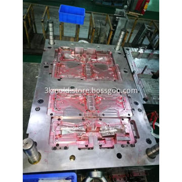 Automotive fitting double shot mold